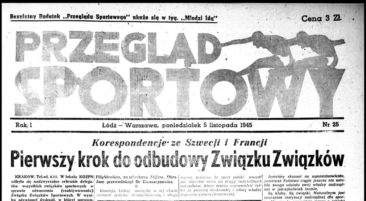 Przegląd Sportowy - okrągły wiek pisania o sporcie