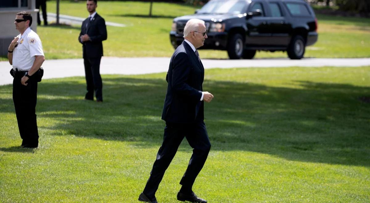 Joe Biden miał wypadek, przewrócił się na rowerze. Do sieci trafiły nagrania