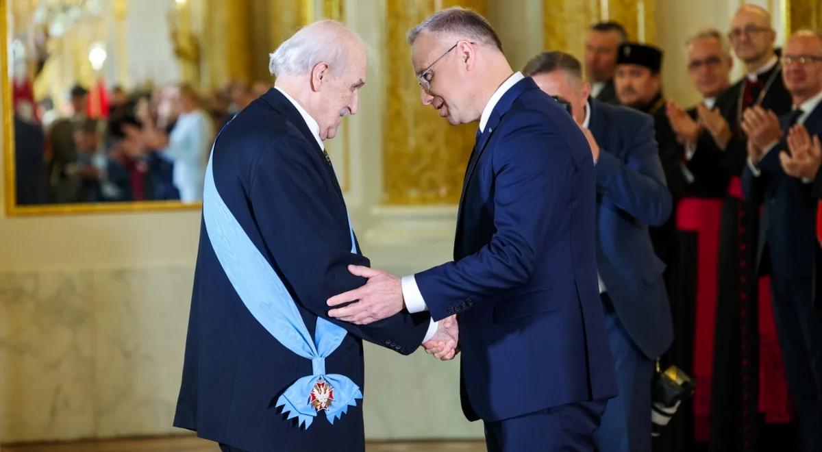 Duda wręczył Ordery Orła Białego. Uhonorowane zostały dwie osoby