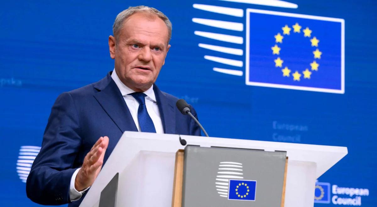 Koniec narady europejskich liderów. Tusk: będzie wspólne oświadczenie