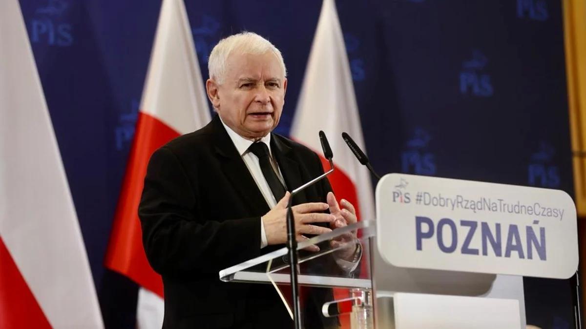 Jarosław Kaczyński w Poznaniu. "Naszym priorytetem jest bezpieczeństwo Polski i Polaków"