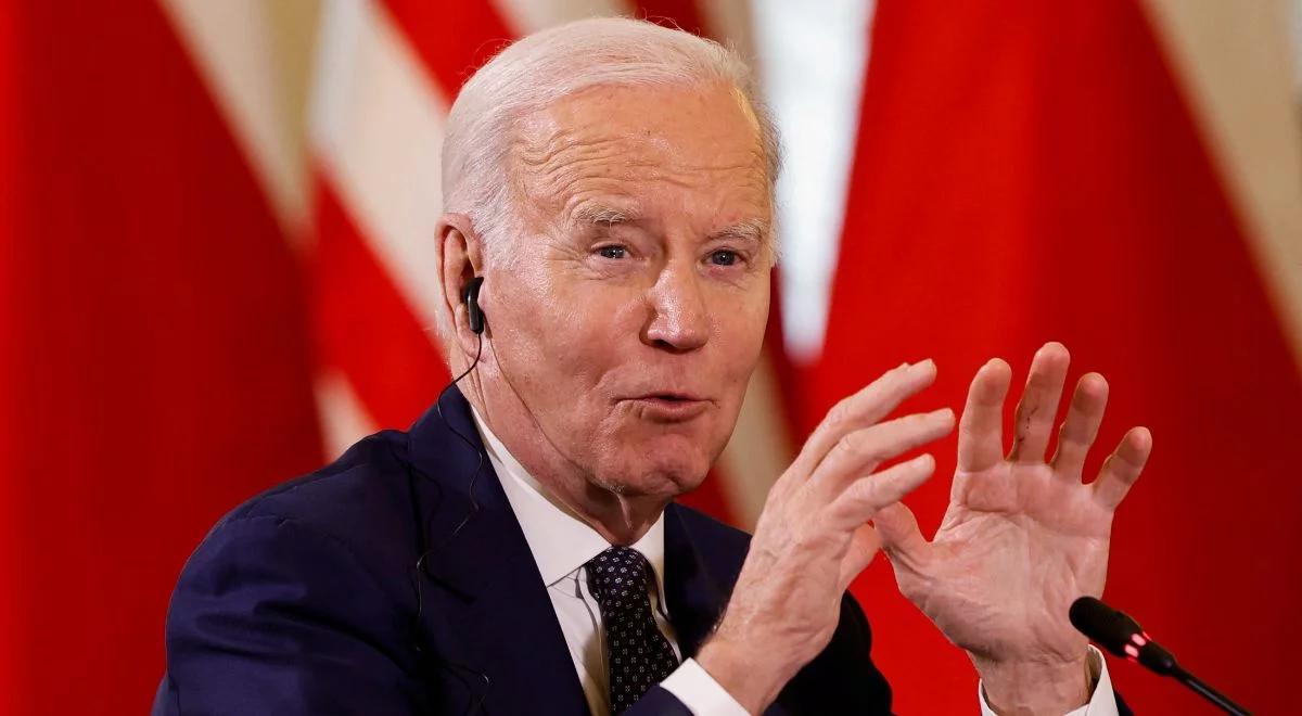 Prezydent Joe Biden: dziękuję Polsce i Polakom za pomoc Ukrainie, to było niezwykłe