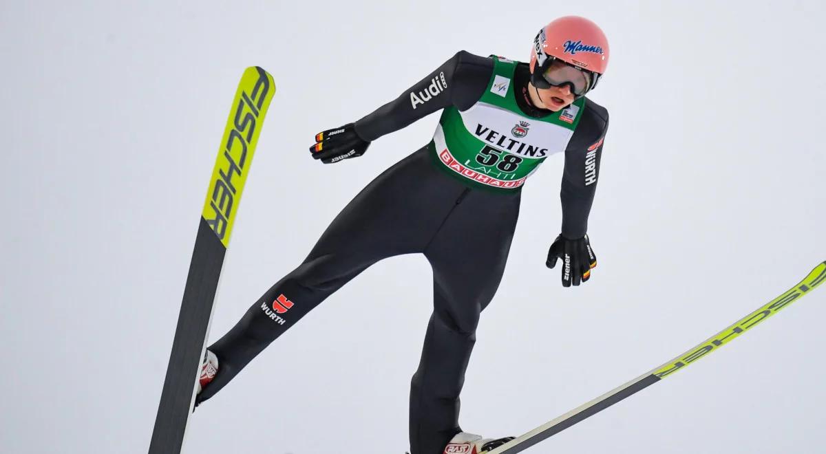 PŚ w skokach: Karl Geiger najlepszy w tysięcznym konkursie. Solidny występ Polaków 