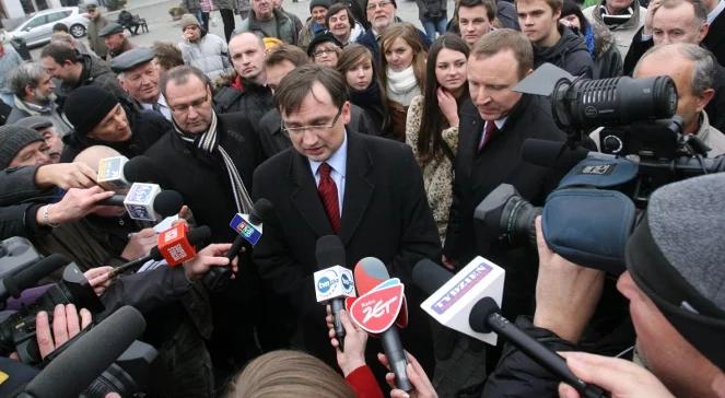 Ziobro: uderzymy w mafijną strukturę przestępczą