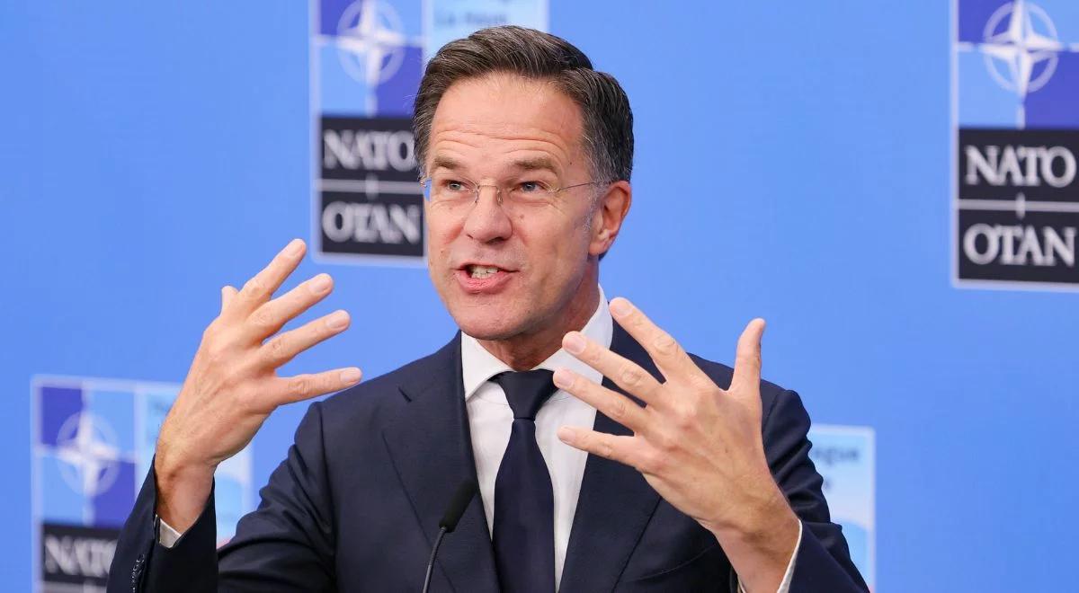 Rutte: USA są lojalne wobec NATO i art. 5 traktatu. Trump lawiruje