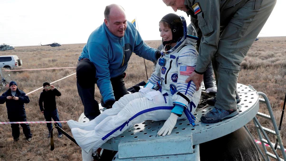 Troje członków załogi ISS powróciło na Ziemię