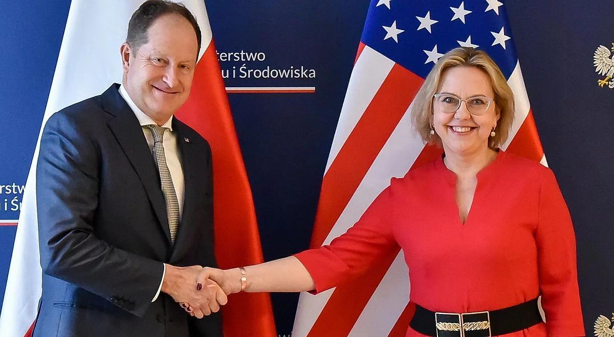 Anna Moskwa spotkała się z Markiem Brzezinskim. "Rozwój dialogu energetycznego pomiędzy Polską i USA przebiega wzorowo"