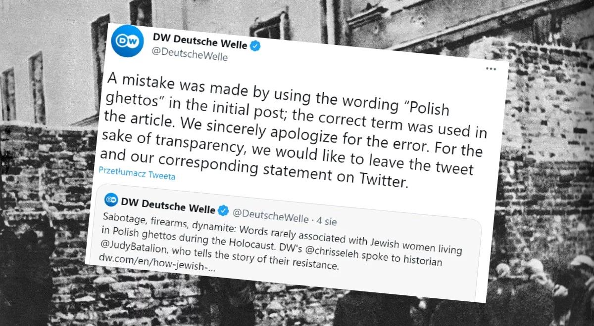 Wyrażenie "polskie getta" w niemieckich mediach. "Deutsche Welle" przeprasza po  interwencji konsulatu RP 