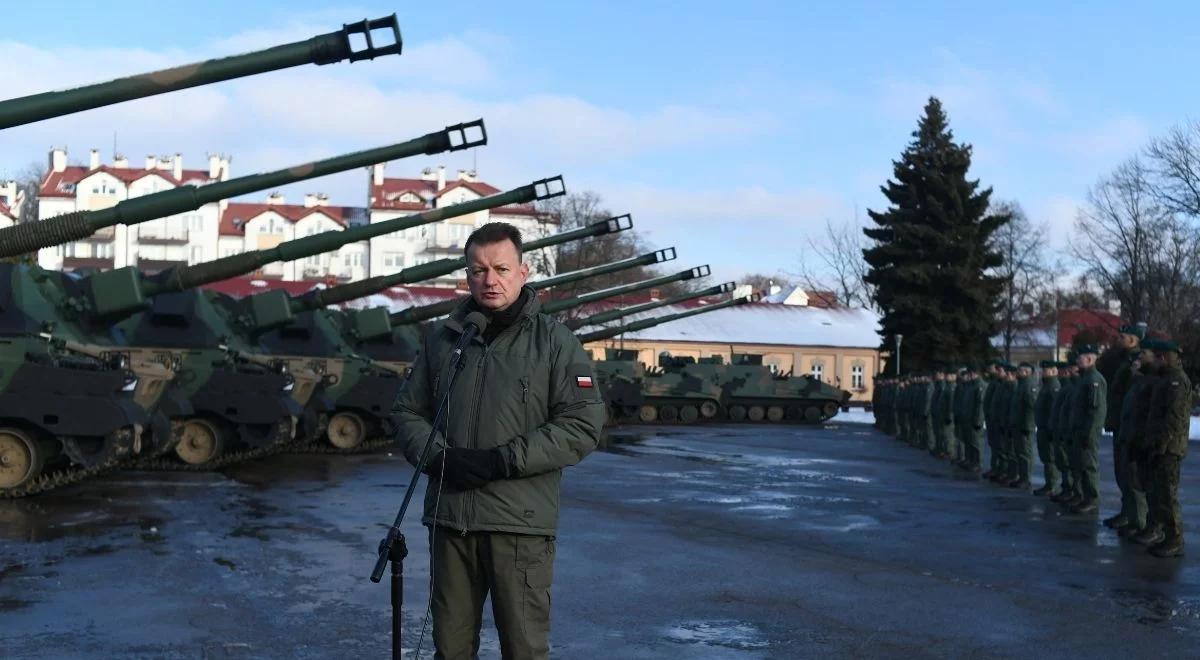 "Tego wymaga bezpieczeństwo naszej ojczyzny". Mariusz Błaszczak o nowoczesnym sprzęcie dla Wojska Polskiego