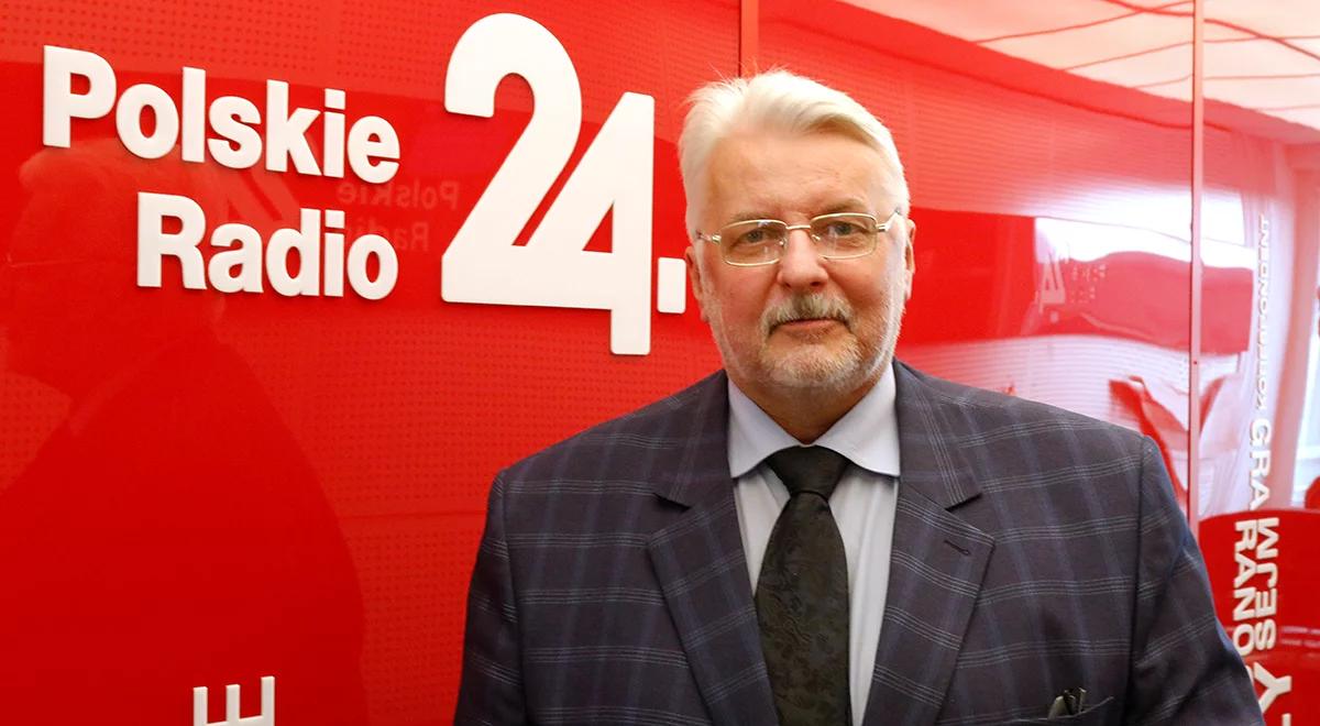 "Nikt nie zna jego mocodawców". Waszczykowski mocno o Sikorskim