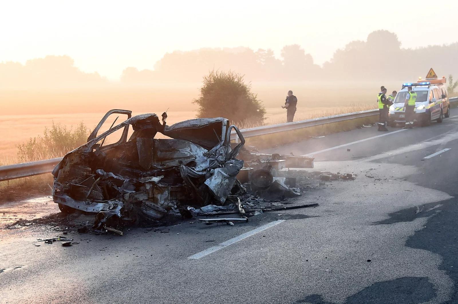 Blokada imigrantów na autostradzie w Calais. Nie żyje kierowca polskiej furgonetki