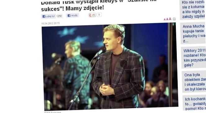 Donald Tusk w "Szansie na sukces"! Zaśpiewał...