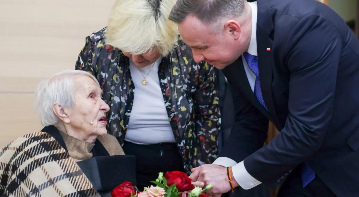 Prezydent nadał polskie obywatelstwo Zofii Curkan. Jest najstarszą Polką z Odessy