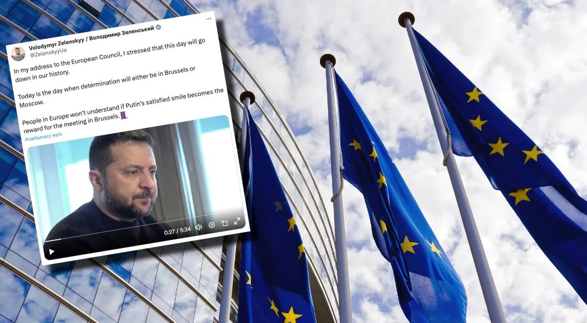 "Dotrzymaliśmy zobowiązań". Wołodymyr Zełenski apeluje do UE o rozpoczęcie rozmów akcesyjnych