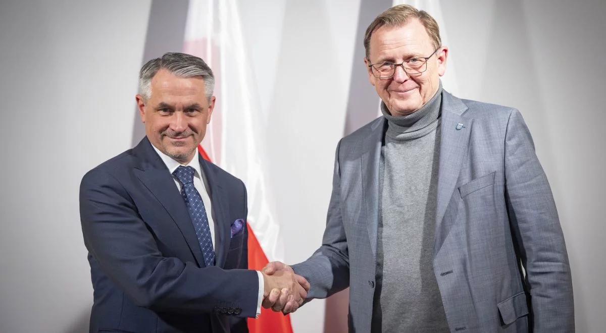 Ambasador RP w Niemczech rozmawiał z premierem Turyngii. Tematem m.in. sytuacja Polonii