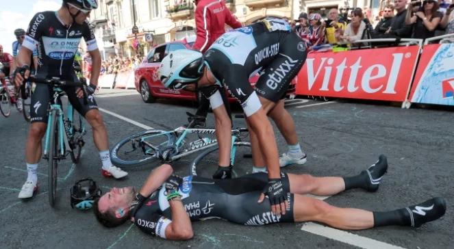 Tour de France: Cavendish wycofał się z powodu zwichnięcia barku