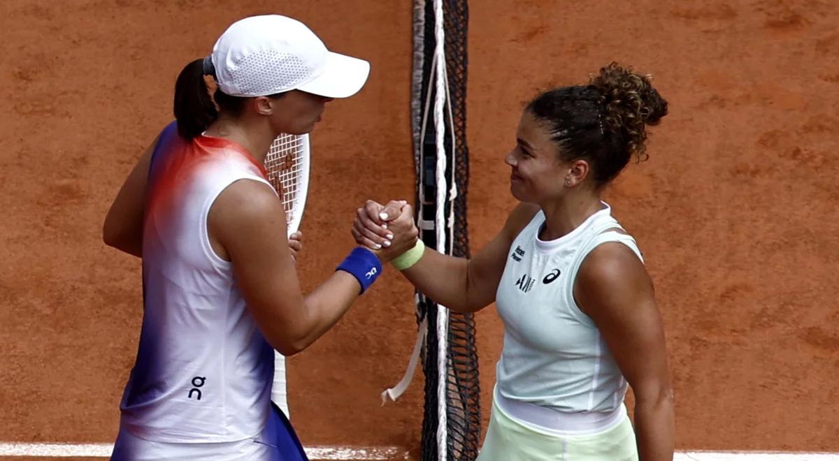 Roland Garros 2024. Włoskie media doceniły Paolini. "Świątek jest z innej planety"