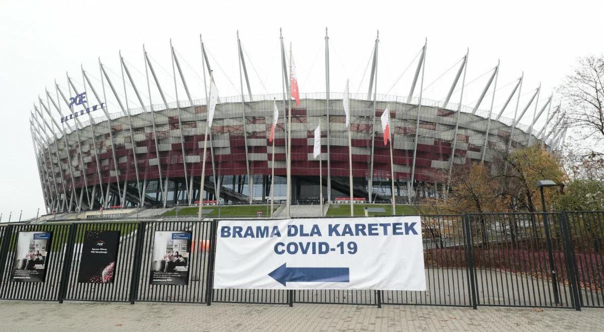 Zmienione kryteria przyjmowania pacjentów do szpitala na Stadionie Narodowym. Niedzielski wyjaśnia