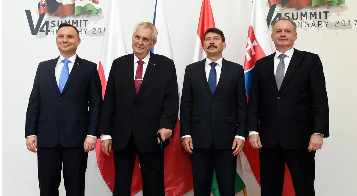 Węgry: szczyt prezydentów państw Grupy Wyszehradzkiej