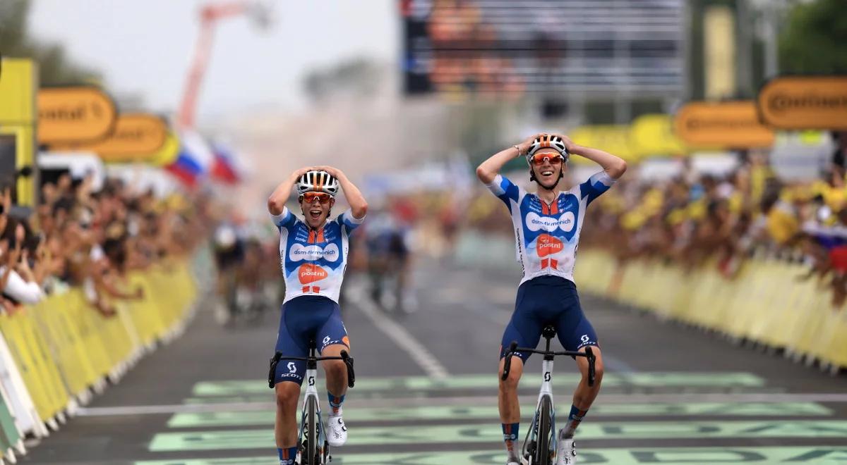 Tour de France. Romain Bardet najszybszy na pierwszym etapie. Francuz wyprzedził kolegę z zespołu 