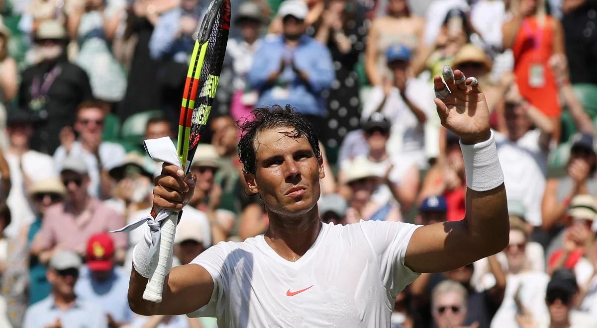 Wimbledon 2018: Nadal idzie jak burza. Hiszpan w czwartej rundzie bez straty seta 