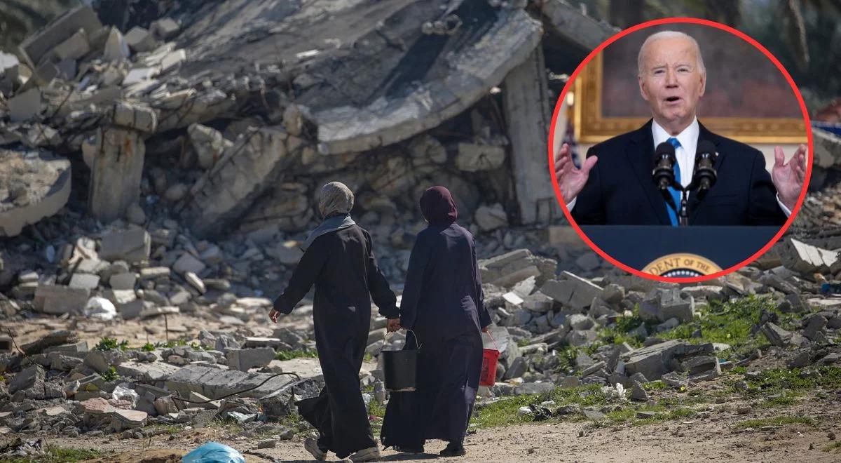 Strefa Gazy: Izrael planuje atak na Rafah. Biden z jednoznacznym komunikatem