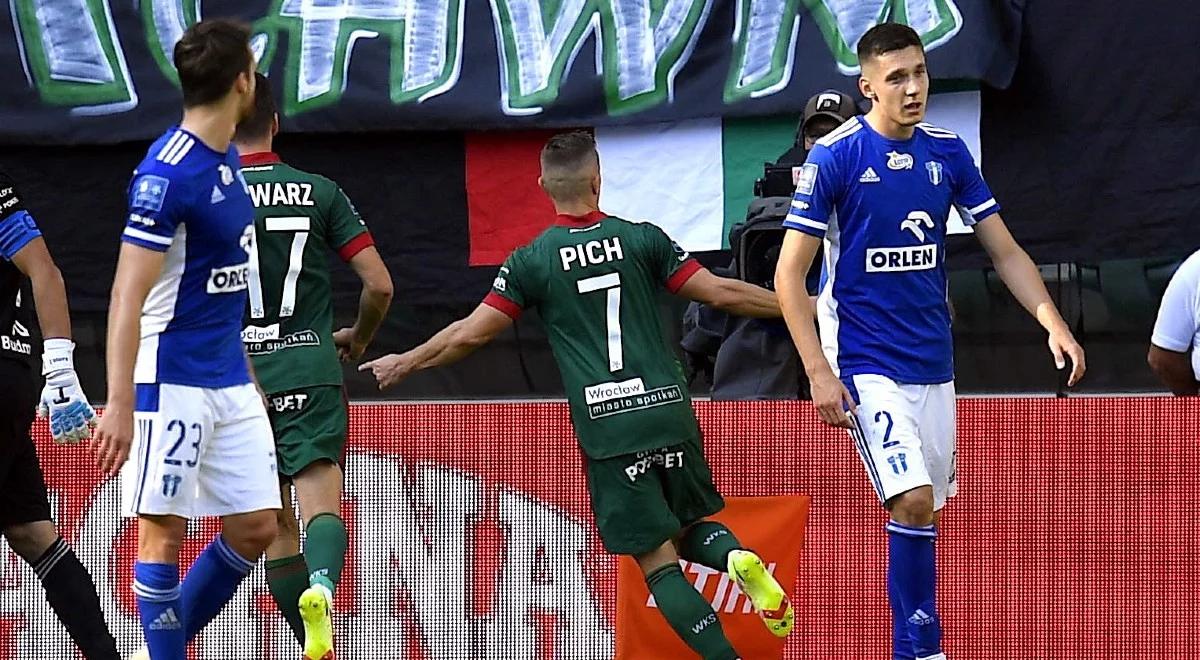 Ekstraklasa: Śląsk wciąż niepokonany w lidze. Wrocławianie rozbili Wisłę Płock