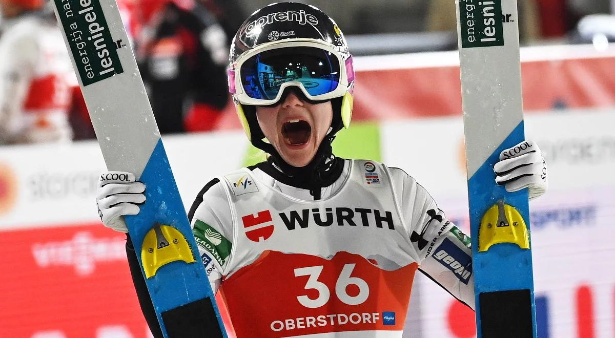 Oberstdorf 2021: Ema Klinec niespodziewaną mistrzynią. Dramat Marity Kramer, Polki bez błysku 