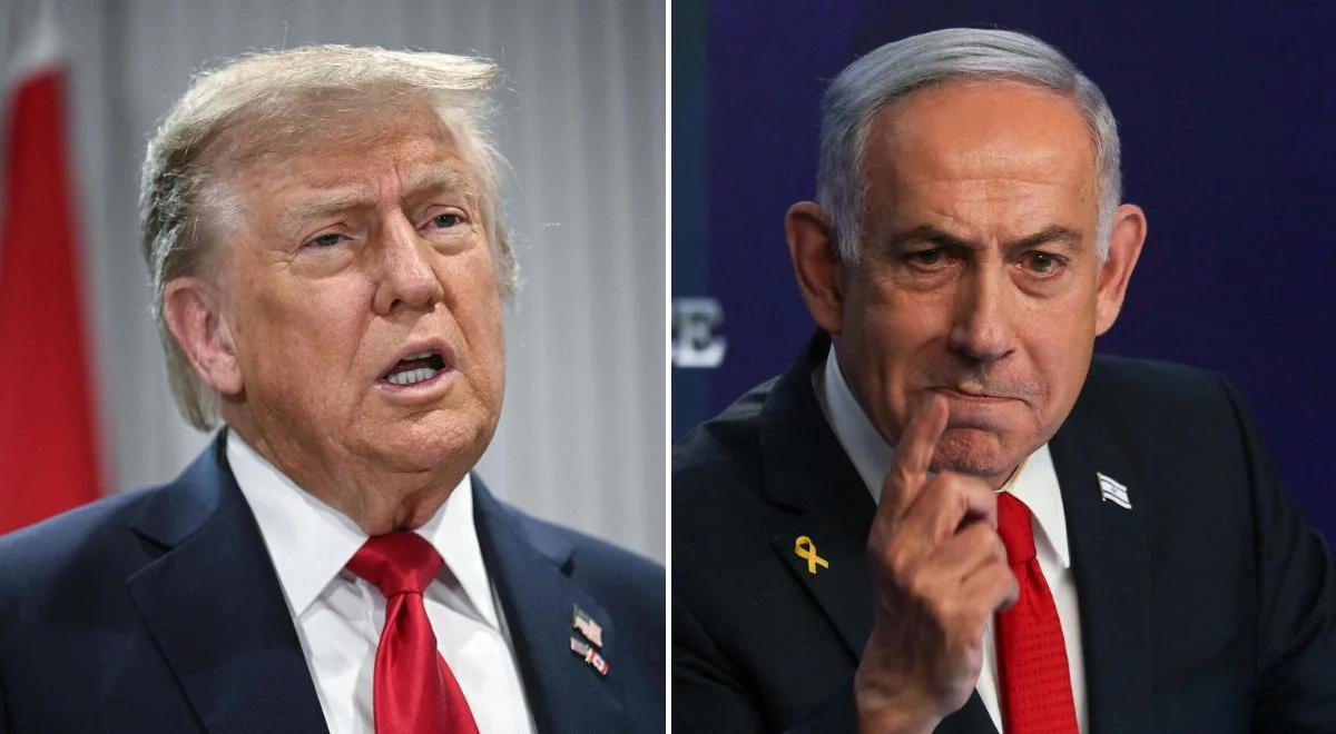 Trump rozmawiał z Netanjahu. Biały Dom milczy