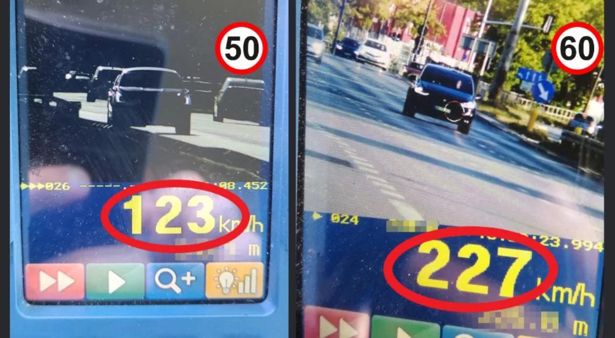 Pirat przekroczył prędkość o 167 km/h w terenie zabudowanym. Policja wzywa do rozsądku za kierownicą