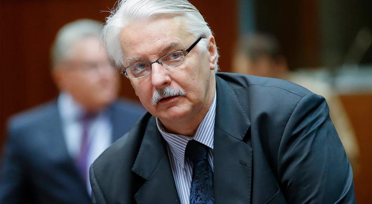 Szef MSZ: nie na taką obecność w Unii Europejskiej się umawialiśmy