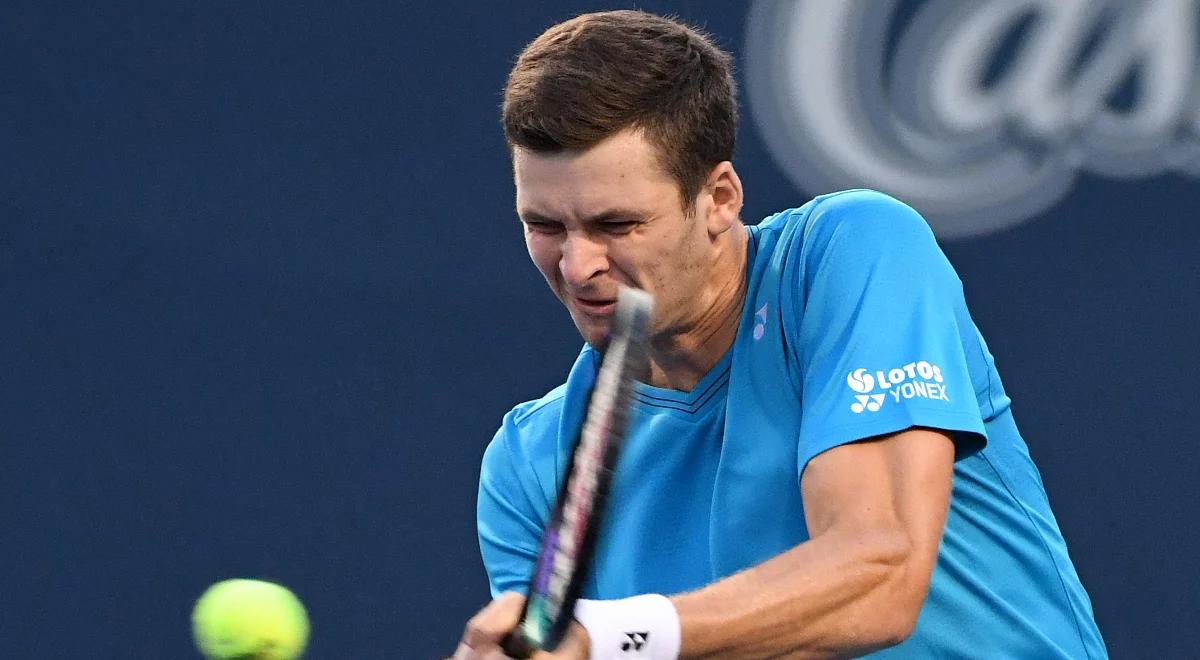 ATP Cincinatti: Hubert Hurkacz w drugiej rundzie. Przed Polakiem mecz z legendą 