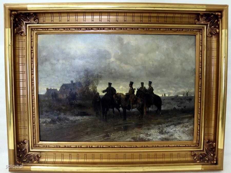 Losy obrazu Gierymskiego "Patrol Polski 1830