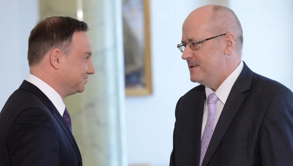 Prezydent odebrał ślubowanie od sędziego TK. Opozycja krytykuje, PiS twierdzi, że to "krok naturalny"