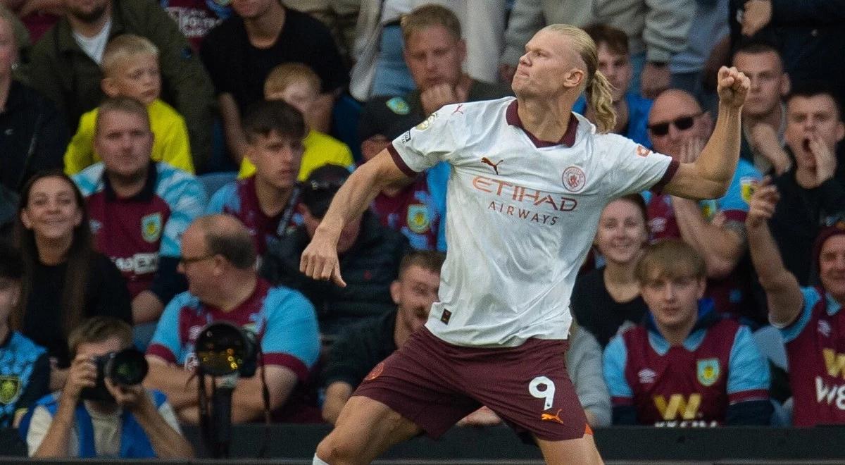 Premier League: Manchester City ograł Burnley. Erling Haaland z dubletem