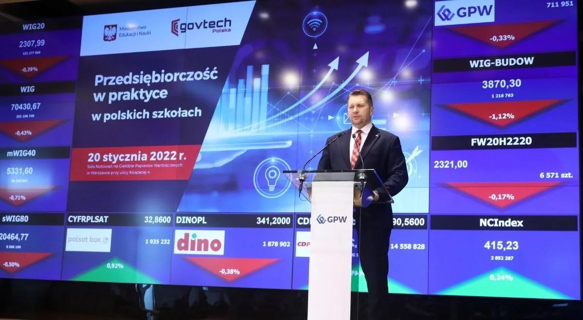 Nowy przedmiot w szkołach. Szef MEiN: decyzje finansowe młodych ludzi będą bardziej przemyślane