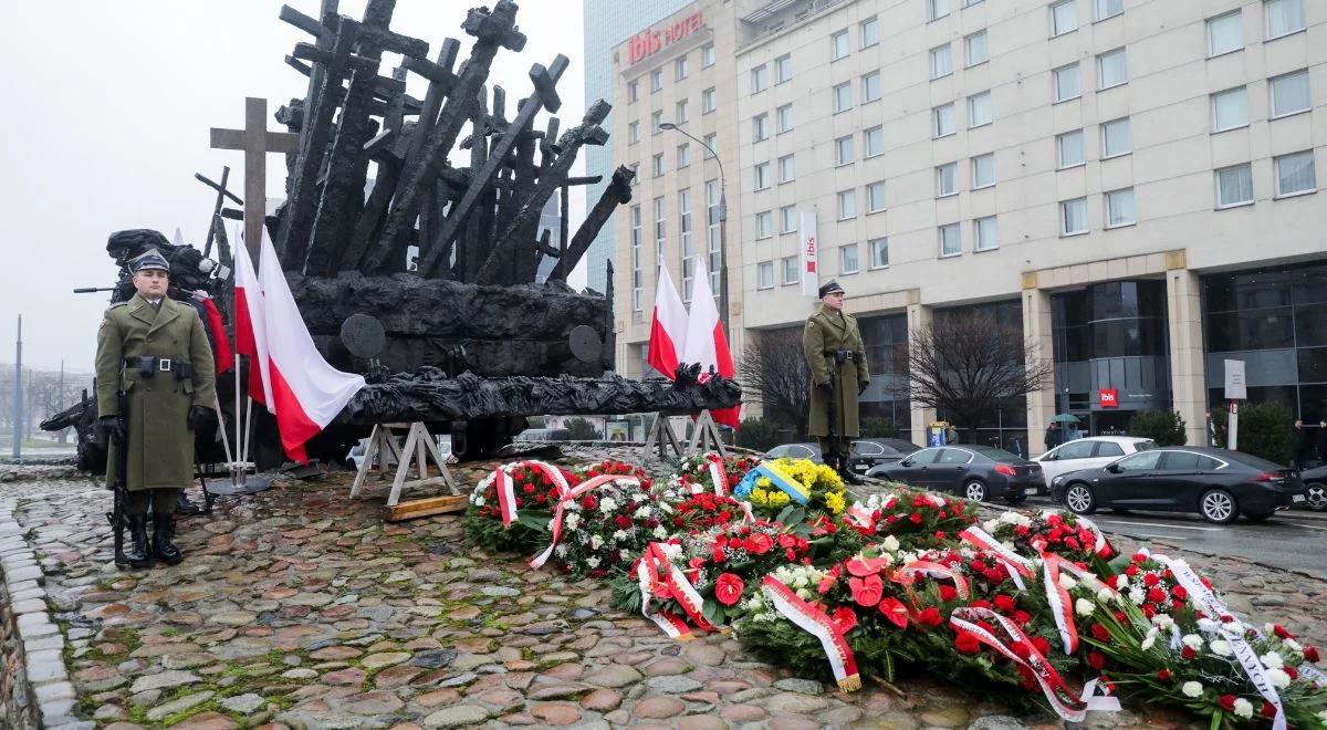 Warszawa. Odsłonięto nowy element pomnika Poległym i Pomordowanym na Wschodzie