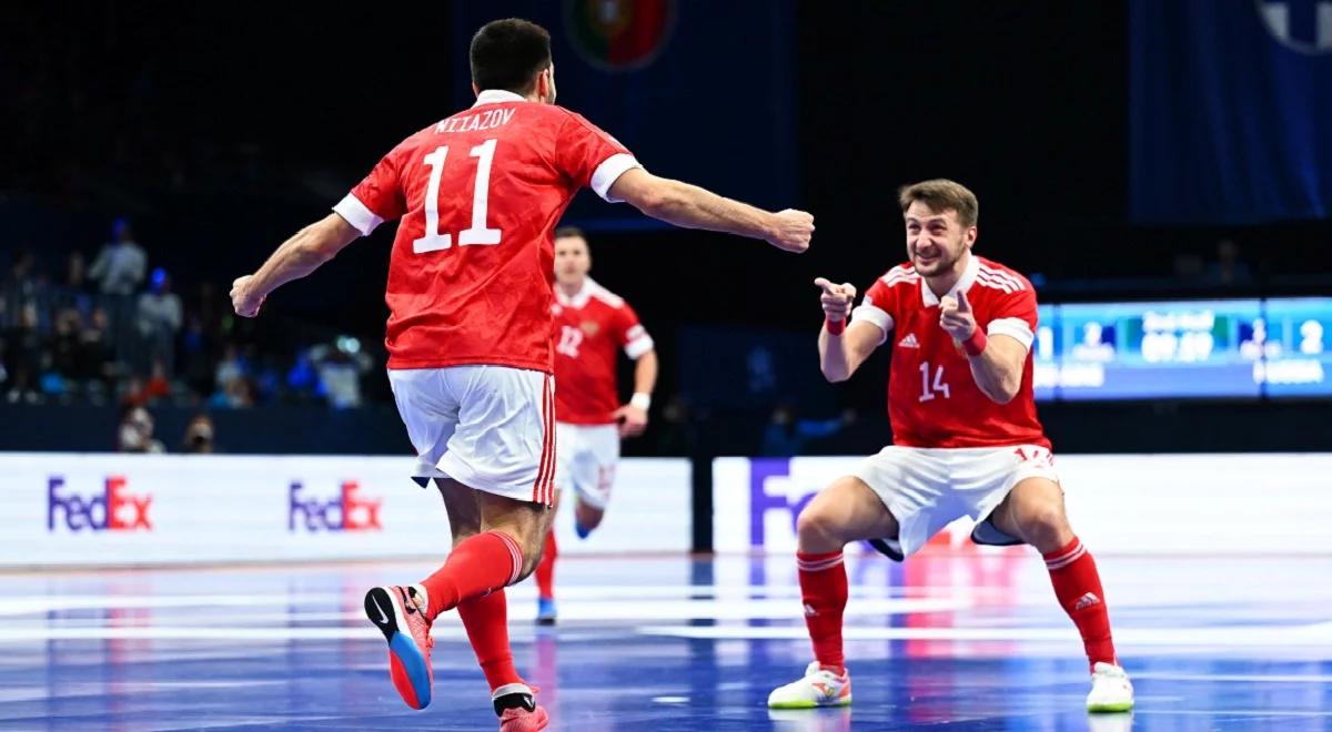 ME w futsalu: Rosjanie pierwszym finalistą. Ukraina bliska sprawienia sensacji