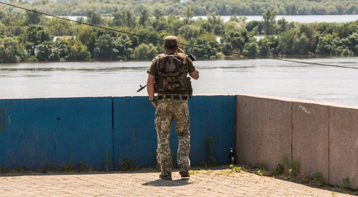 Walki w pobliżu mostu Antonowskiego. Rosjanie nie zdołali wyprzeć ukraińskich żołnierzy