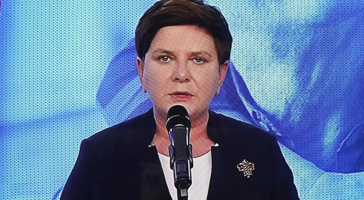 "Najistotniejsza jest rola państw narodowych". Beata Szydło o pandemii