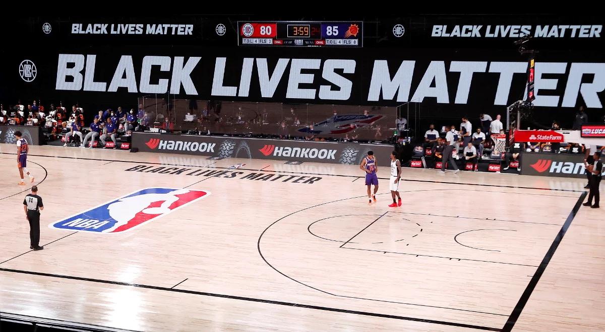 NBA rezygnuje z haseł BLM na koszulkach. "Rozumiem ludzi, którzy chcą po prostu obejrzeć mecz"