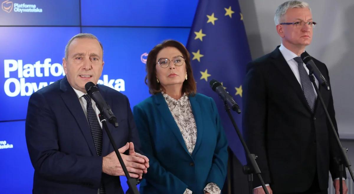 Prawybory prezydenckie w PO. "Grzegorz Schetyna kupuje czas"