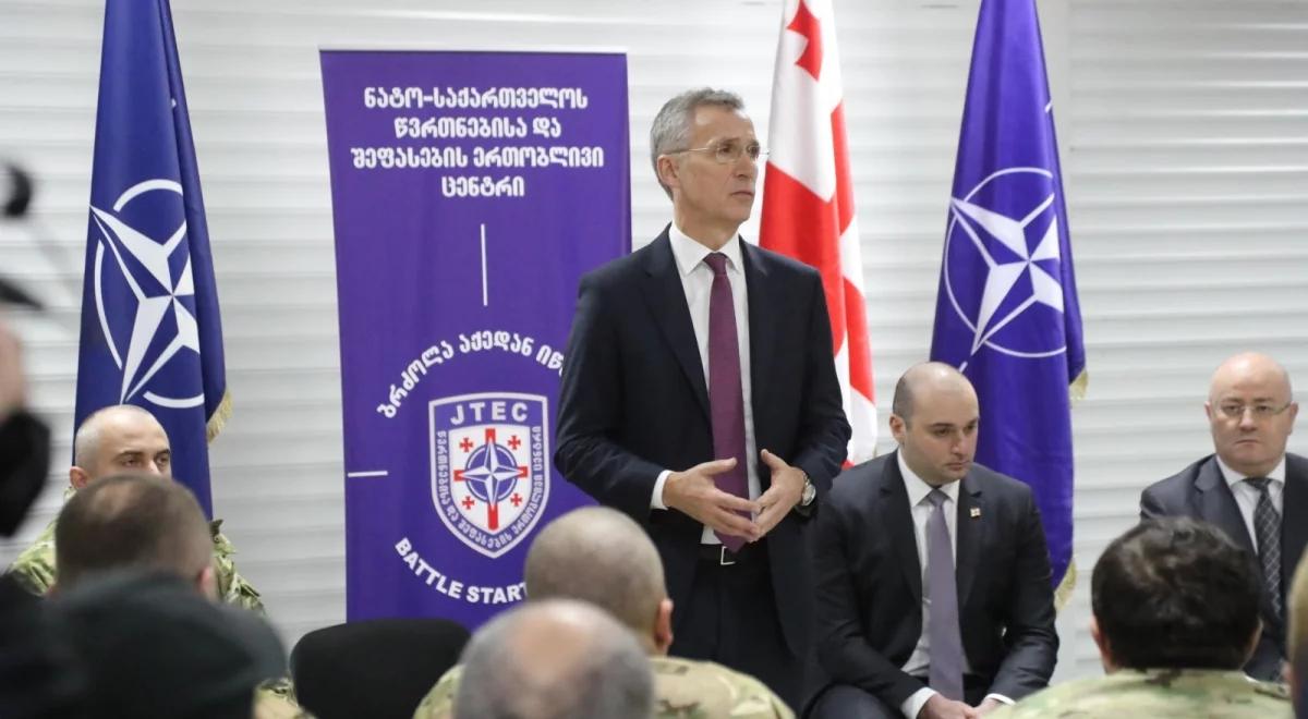 Szef NATO: Gruzja będzie członkiem Sojuszu mimo sprzeciwu Rosji