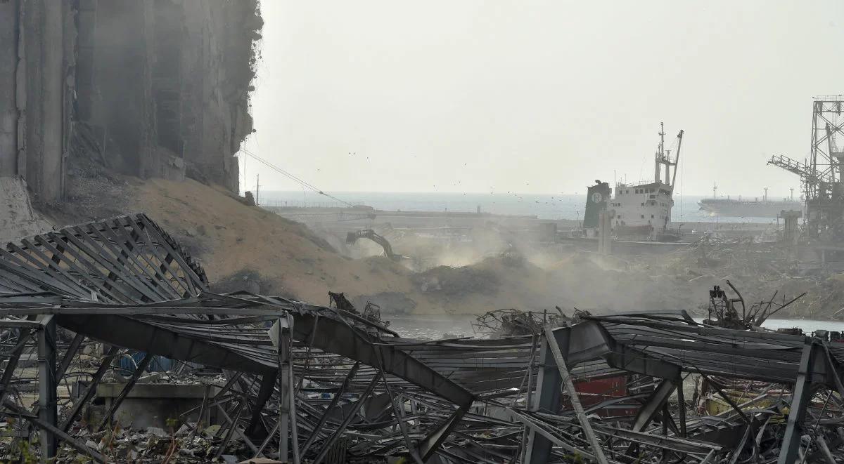 Część polskich ratowników wraca z Libanu. W Bejrucie nadal trwa usuwanie zniszczeń