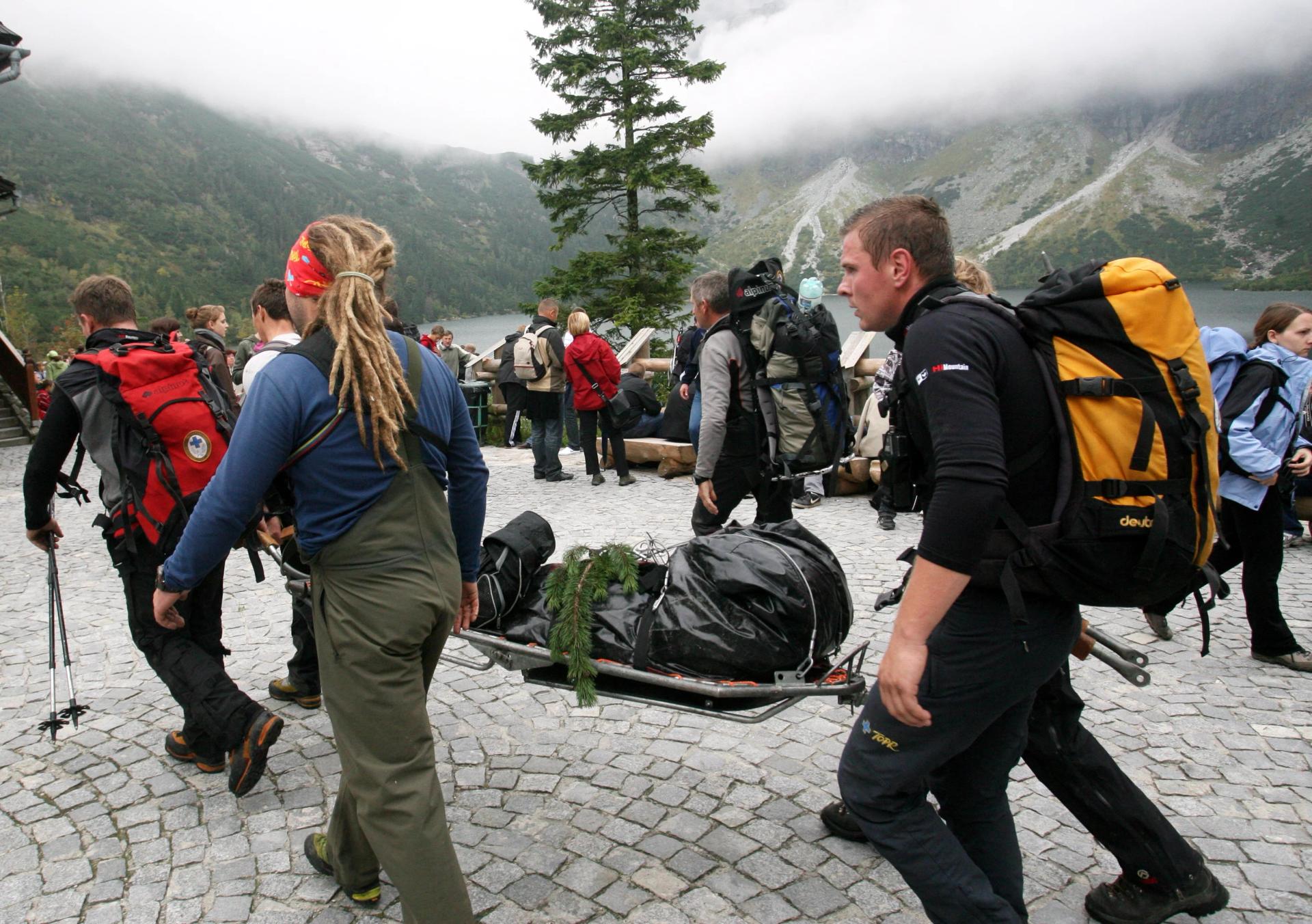 Tatry: w rejonie Rysów znaleziono ciało turysty 