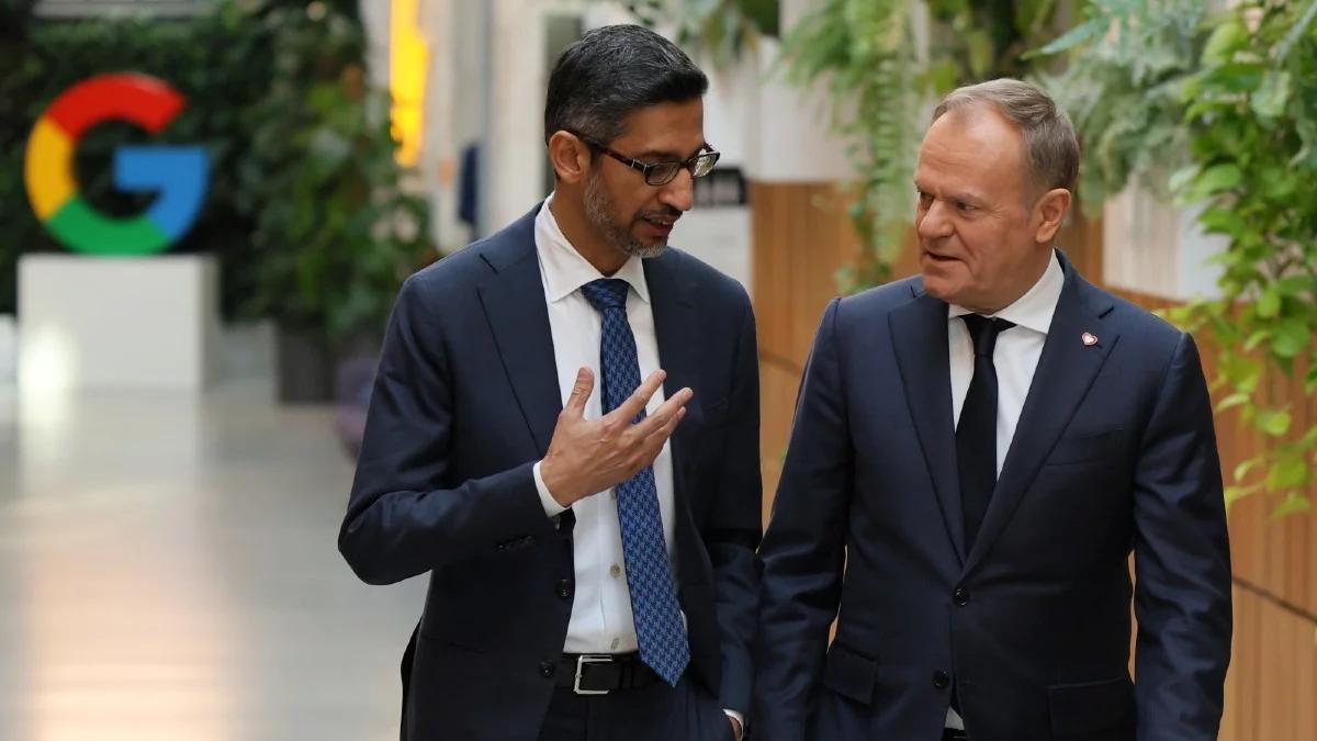 Google inwestuje w Polsce w AI. Premier Donald Tusk ogłosił plan