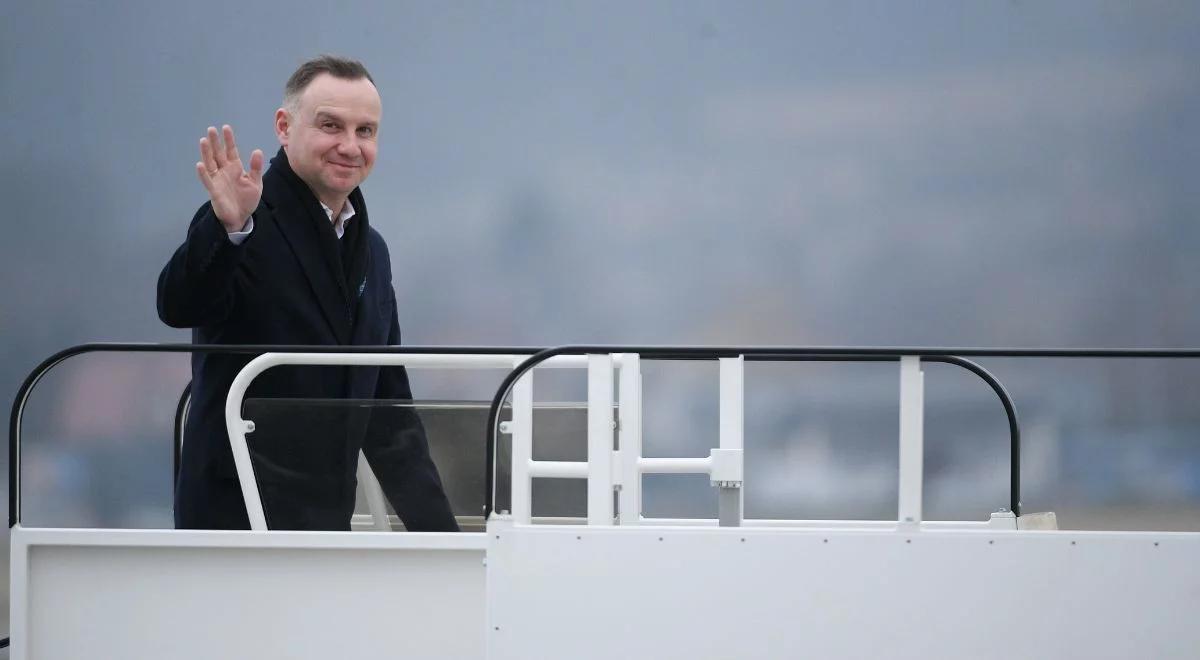 Prezydent Andrzej Duda rozpoczyna wizytę w Katarze. Co w agendzie spotkań?