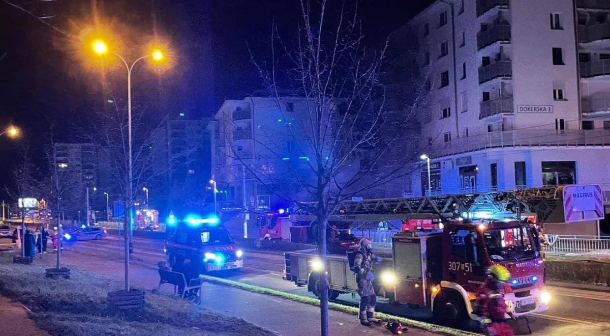 Pożar pochłonął osiem aut. Parking w budynku jak ognista pułapka