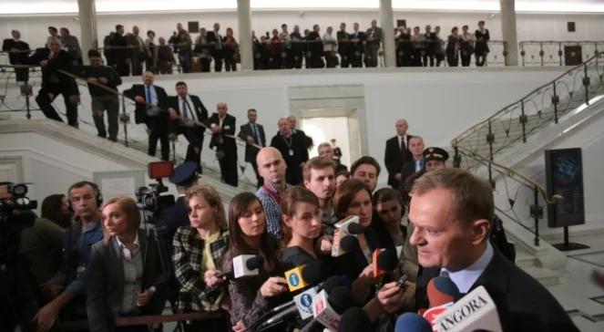 Tusk upomina nowego ministra sportu