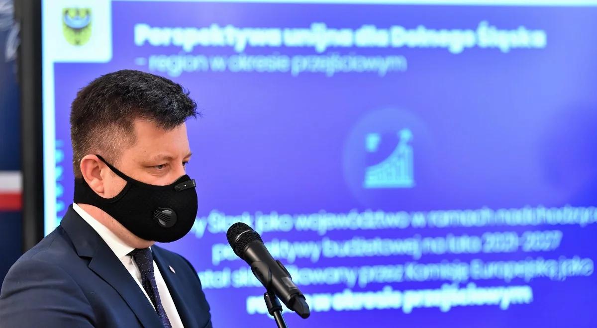 "Naszą ambicją jest wynegocjowanie 2,2 mld euro". Dworczyk o funduszach dla Dolnego Śląska
